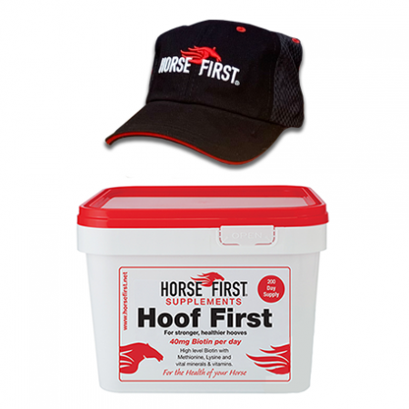Hoof First - 5Kg + FREE Horse First Cap