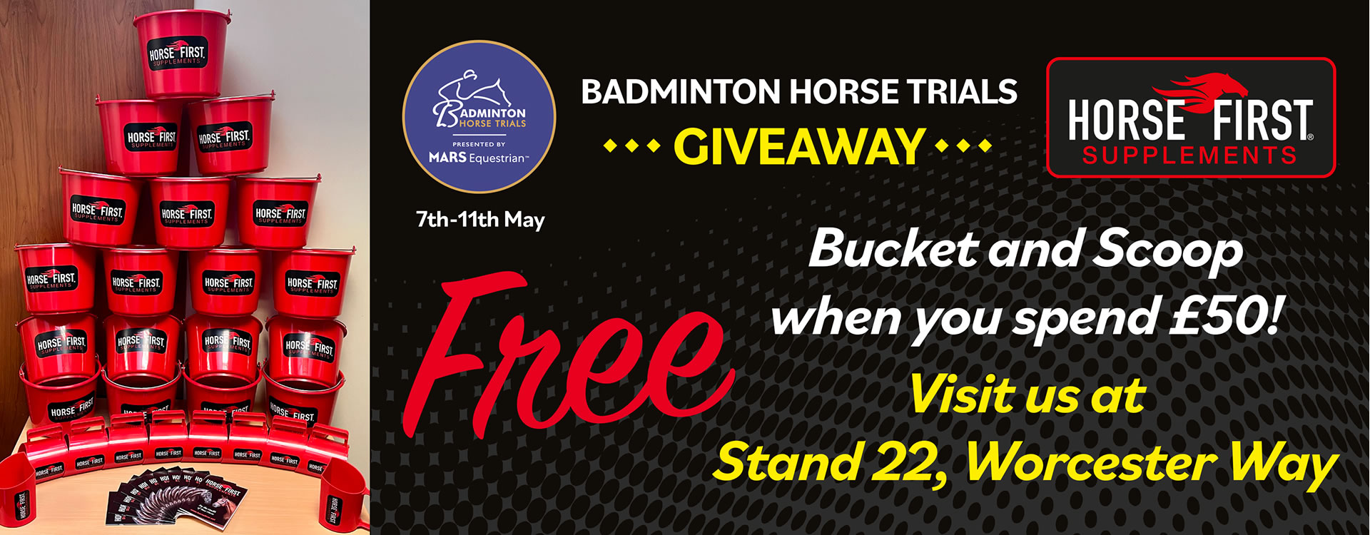 Horse First Supplements at Badminton